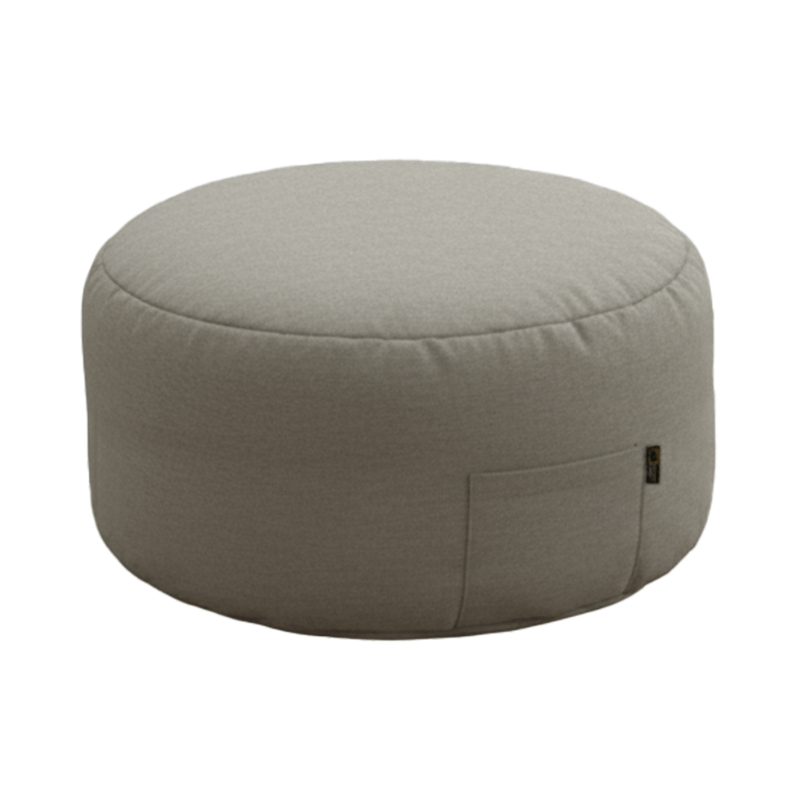 เบาะนั่งทรงกลม RENITA HOME รุ่นMAKI POUF สีเทา_0